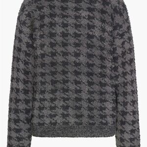SKIMS Cozy Houndstooth Plush Pullover L/XL
